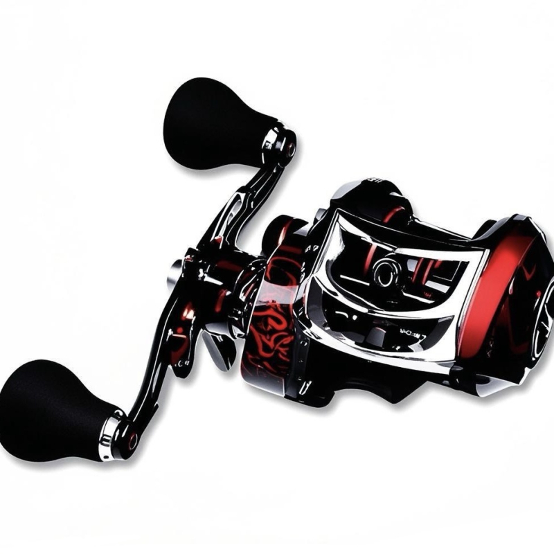 Golden Gun King Waterdrop makara baitcasting, gari metieni, saderīga ar mikro mānekļiem