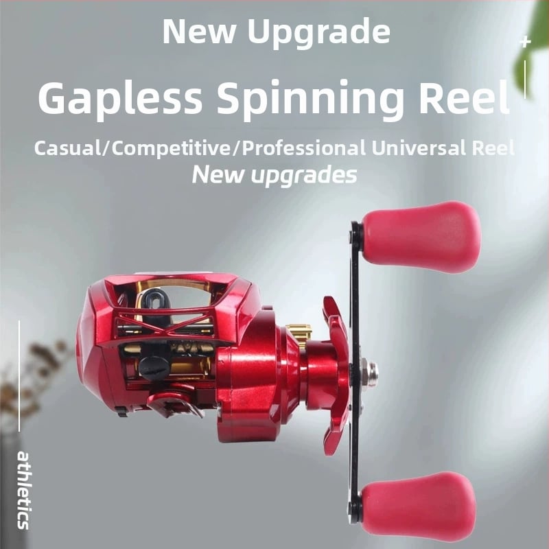 Golden Gun King Waterdrop makara baitcasting, gari metieni, saderīga ar mikro mānekļiem