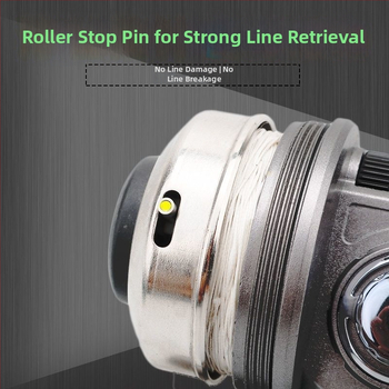 Spininga makšķeres ruļļa — modelis FY40, metaliska konstrukcija, Peak Whisperer