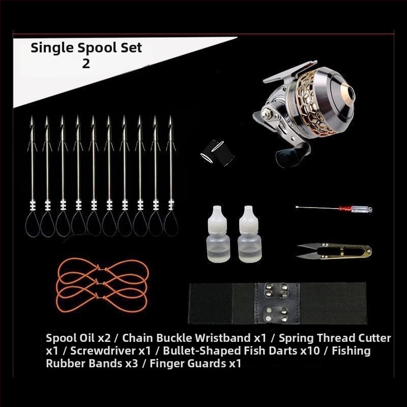 Spininga makšķeres ruļļa — modelis FY40, metaliska konstrukcija, Peak Whisperer