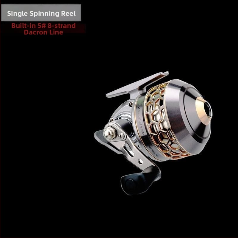 Spininga makšķeres ruļļa — modelis FY40, metaliska konstrukcija, Peak Whisperer