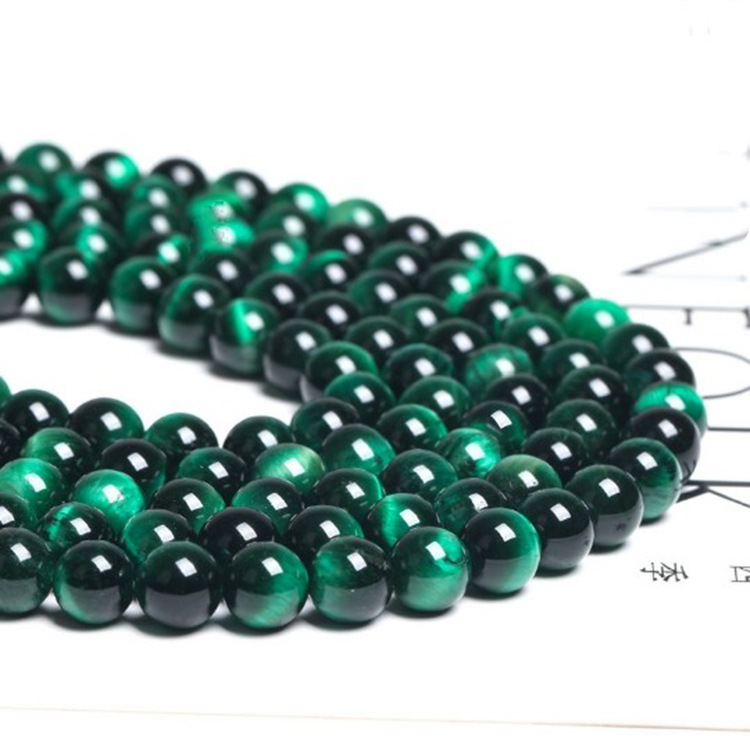 Mărgele libere din piatră ochi de tigru naturală, pentru bijuterii, motiv etnic totem