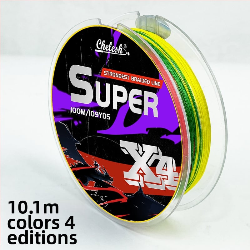 Shihe PE galvenā makšķerēšanas līnija, izturība 0.8#, garums 100000 m