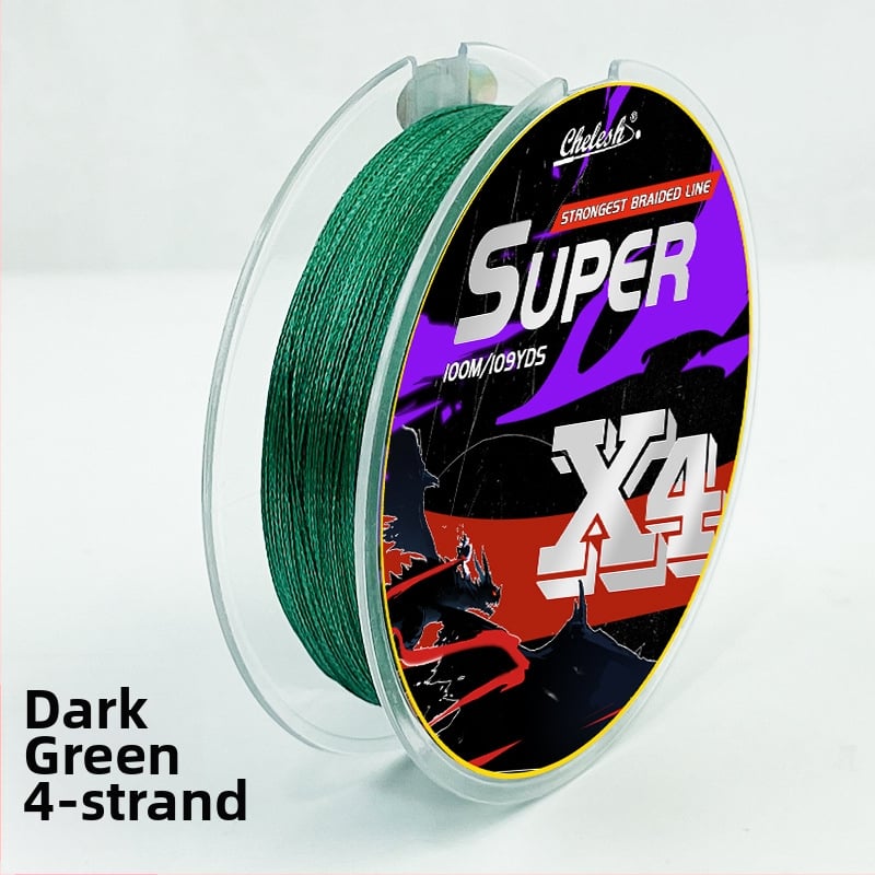 Shihe PE galvenā makšķerēšanas līnija, izturība 0.8#, garums 100000 m