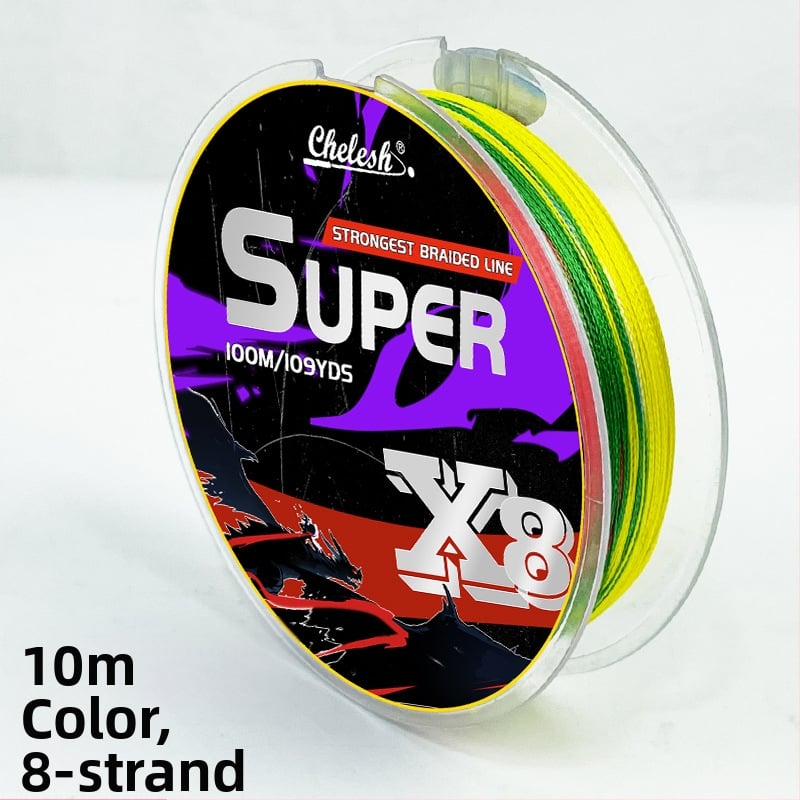 Shihe PE galvenā makšķerēšanas līnija, izturība 0.8#, garums 100000 m