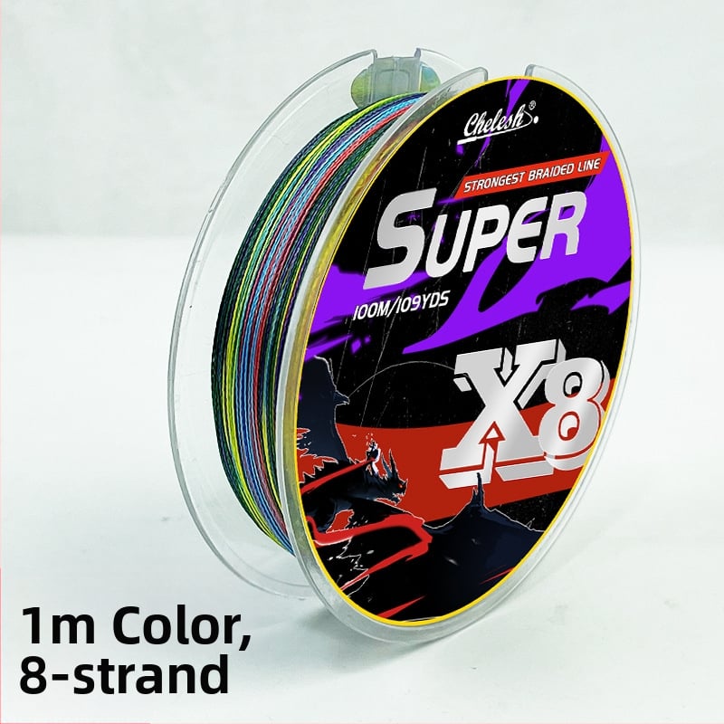 Shihe PE galvenā makšķerēšanas līnija, izturība 0.8#, garums 100000 m