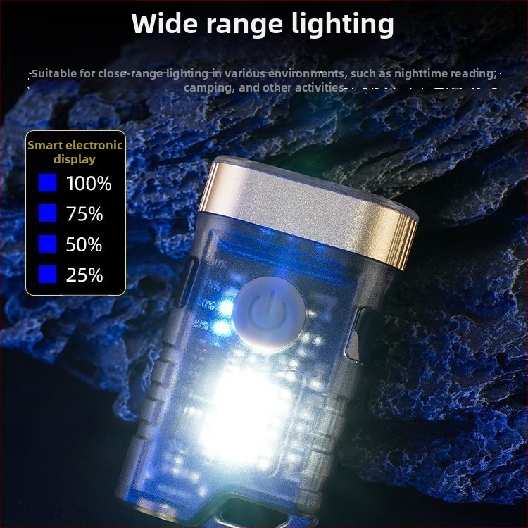 LED galvos žibintu įkraunamas 15W, 1200mAh, lauko apšvietimui, 100–200 m spindulio nuotolis