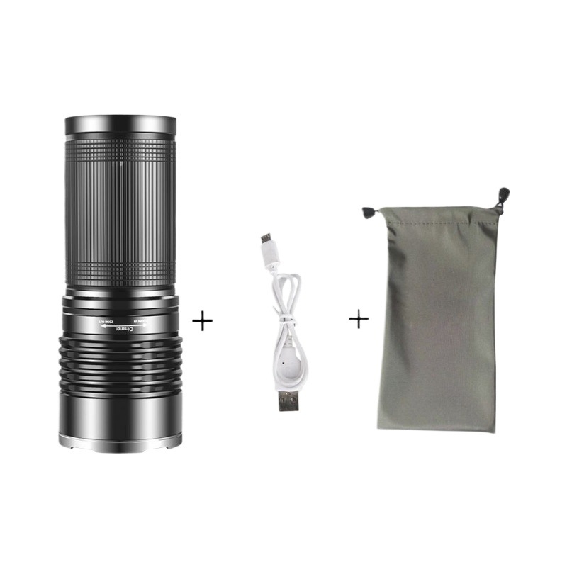 Lumină de pescuit de noapte cu laser – reîncărcabilă, alimentare cu baterie, ultra-luminoasă