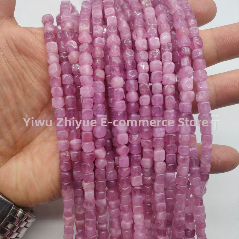 Mărgele – piatră naturală, formă pătrată, stil Baroc, componente semifabricate pentru bijuterii DIY