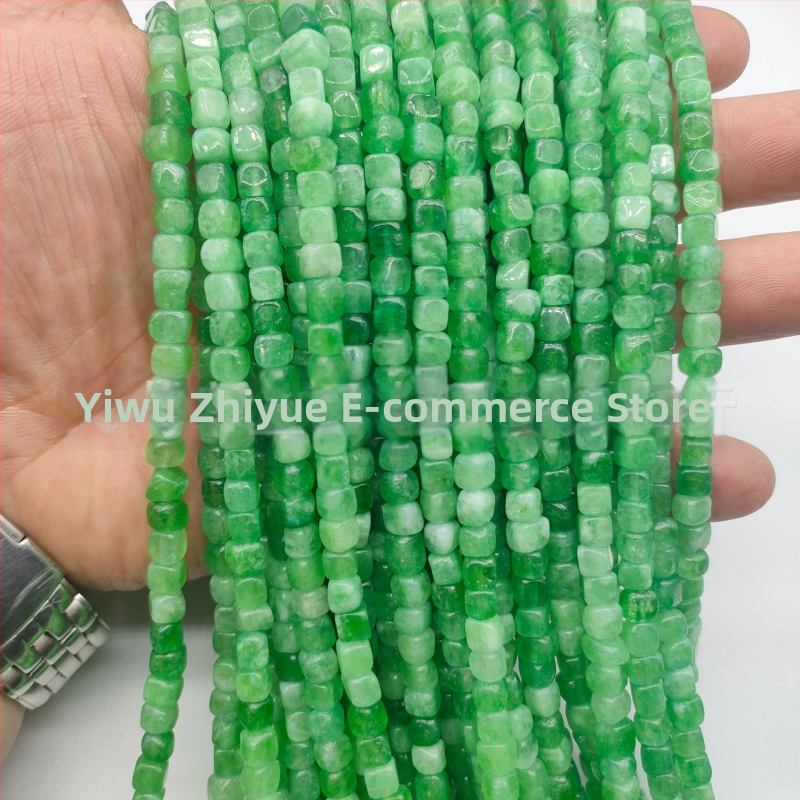 Mărgele – piatră naturală, formă pătrată, stil Baroc, componente semifabricate pentru bijuterii DIY