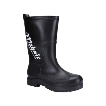 Vīriešu lietus zābaki, pretslīdēšana, ūdensdroši, ar augstu augšdaļu, iekšējā odere no mākslīgā kažokādas, EVA zole