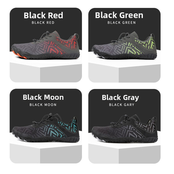 Upes taku kurpes – ūdensdrošas, pretn slīdēšanas gumijas zole, EVA vidējā zole, sieta iekšējā daļa, augšējā daļa ar gaisa slāni