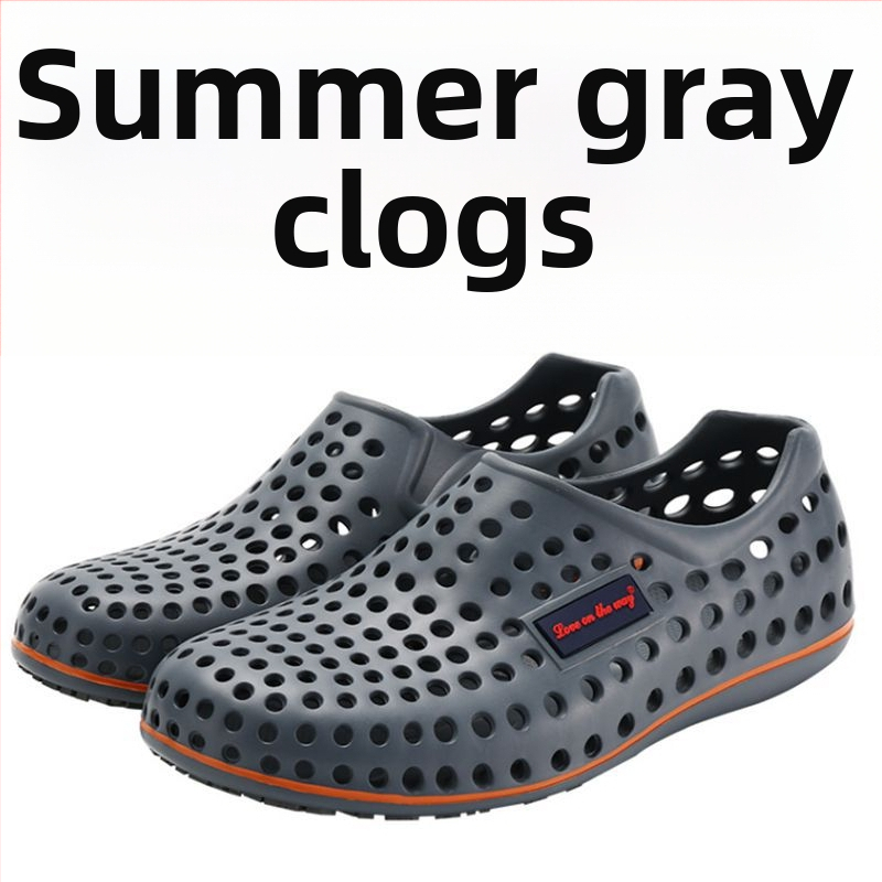 Vīriešu sandales ar gumijas zoli, EVA augšpuse, elpojošas, neslīdošas, izturīgas pret nodilumu