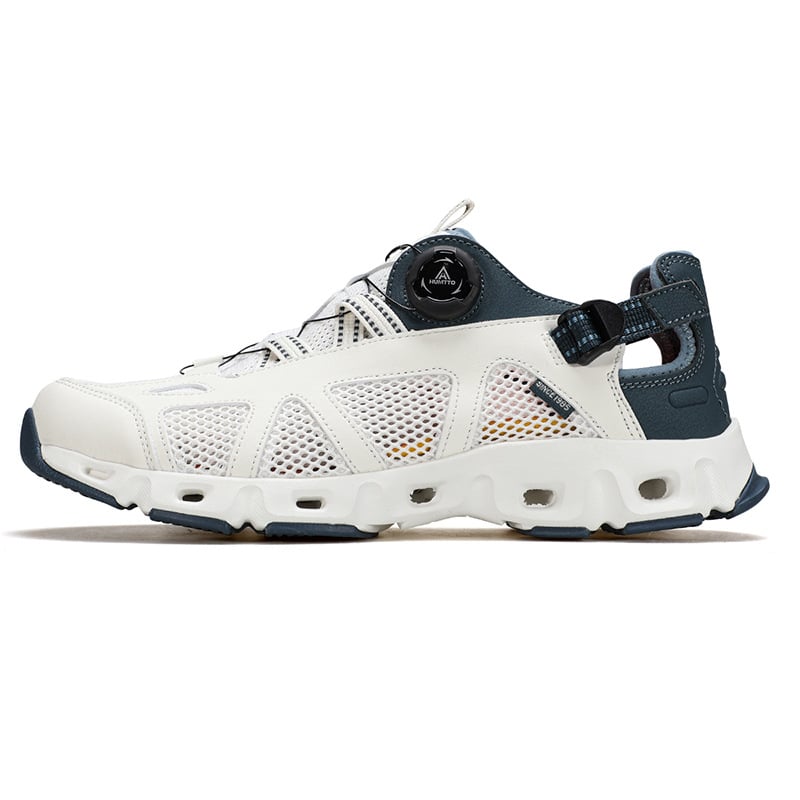 HUMTTO Lauko Vandens Bateliai, Unisex, Žemas Viršūnės, Viršutinė dalis iš Nailono ir Odos, Kvėpuojanti Tinklelinė Įdėklas, EVA Vidurinė Padas, Anti-Slip Guminė Padas, Elastinga Juostelė Užsidarymui