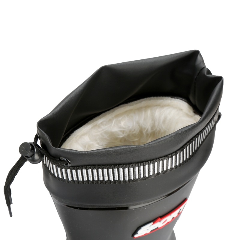 Vīriešu vidēja augstuma lietus zābaki – ūdensdroši, pretslīdējoši, silti, PVC gumijas zābaki ar EVA zolīti