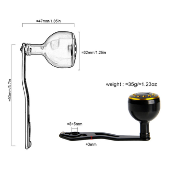 Pilnmetāla Grip Rocker spoles mehānismam – modifikācijas piederumi 8×5 DIY
