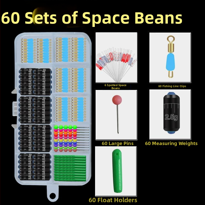 Horgászfelszerelés-készlet szilikon elemekkel, csomózás elleni kialakítás, nyolcas alakú gyűrű és zsinórklipsz