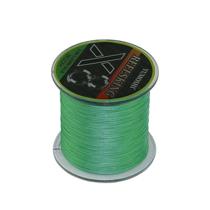 8 šķiedru PE zvejas līnija garajiem metieniem, galvenā līnija, augsta vilces izturība, berzes izturība, pret kodumiem