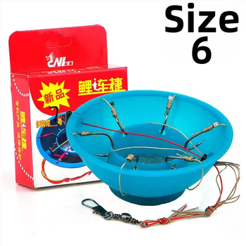 Ekspozīvs āķis (katla tipa āķis), ar dzeloņiem, 60 gab., zvejai pie okeāna piekrastes