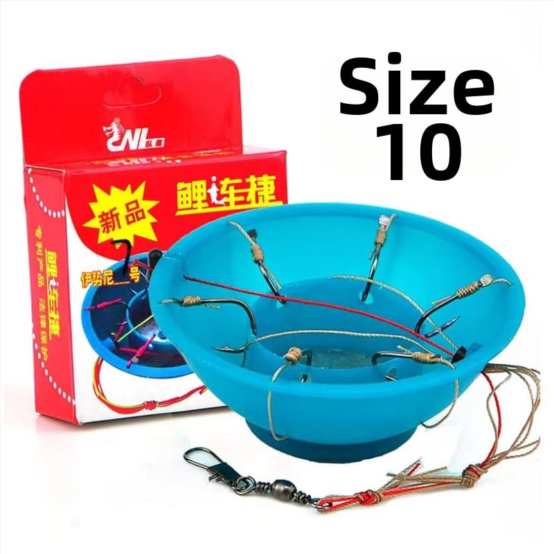 Ekspozīvs āķis (katla tipa āķis), ar dzeloņiem, 60 gab., zvejai pie okeāna piekrastes