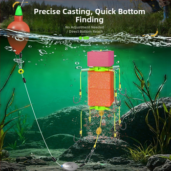 Flip hook zvejas komplekts ar kvadrātveida āķiem, āķi ar dūrēm, izmēri 9–15, Upper class