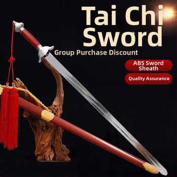 Tai Chi kard edzéshez – lágy hangú gyakorlókard, ultra könnyű, éleség nélküli, felnőtteknek és gyerekeknek.