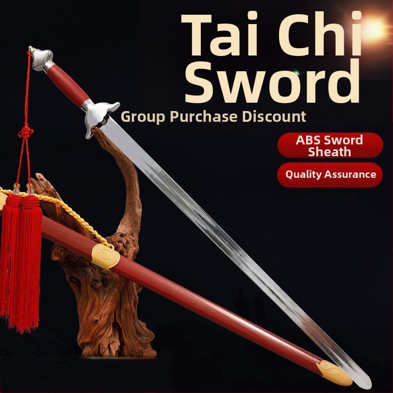 Tai Chi kard edzéshez – lágy hangú gyakorlókard, ultra könnyű, éleség nélküli, felnőtteknek és gyerekeknek.