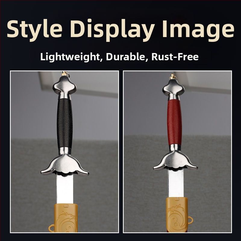 Tai Chi kard edzéshez – lágy hangú gyakorlókard, ultra könnyű, éleség nélküli, felnőtteknek és gyerekeknek.