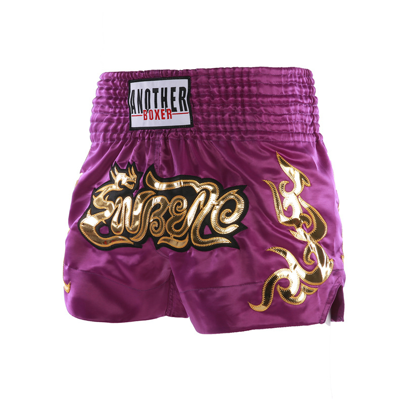 Muay Thai šorcevi, tajski stil, tkanina 100% poliester s poliesterom podstavom, za borilačke sportove, fitness i ekstremne treninge.