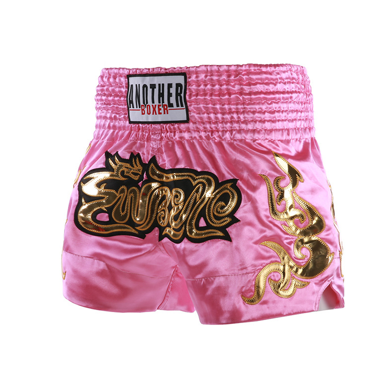 Muay Thai šorcevi, tajski stil, tkanina 100% poliester s poliesterom podstavom, za borilačke sportove, fitness i ekstremne treninge.