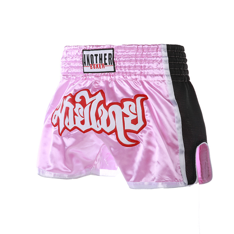 Muay Thai mrežaste šorceve – izdržljive, jednostavne i privlačnog dizajna, brzo se suše za trening boksa i borilačkih vještina; unisex, odrasli; 100% poliester tkanina s podstavom