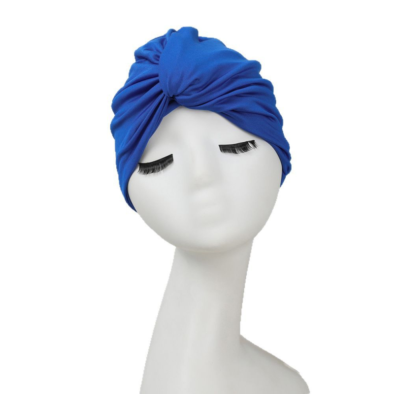 Ženska najlonska kapa za plivanje, udobna i prozračna, ne tlači glavu, plisirani dizajn vizualno sužava lice, za odrasle, idealna za plivanje i termalne kupke