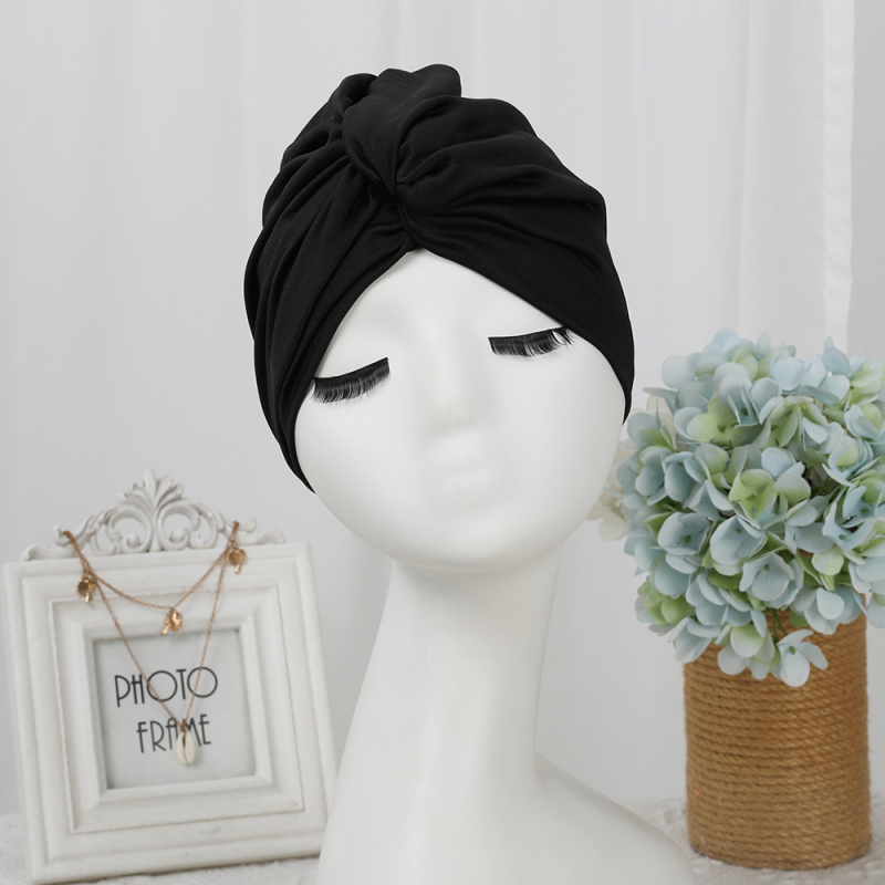 Ženska najlonska kapa za plivanje, udobna i prozračna, ne tlači glavu, plisirani dizajn vizualno sužava lice, za odrasle, idealna za plivanje i termalne kupke