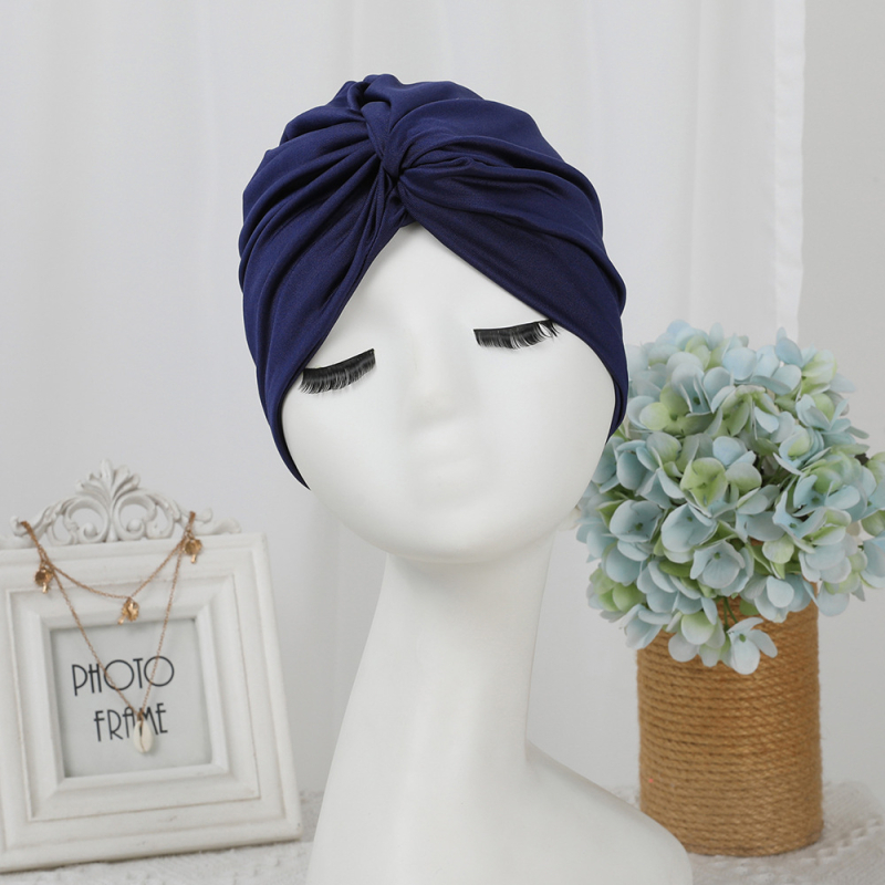 Ženska najlonska kapa za plivanje, udobna i prozračna, ne tlači glavu, plisirani dizajn vizualno sužava lice, za odrasle, idealna za plivanje i termalne kupke