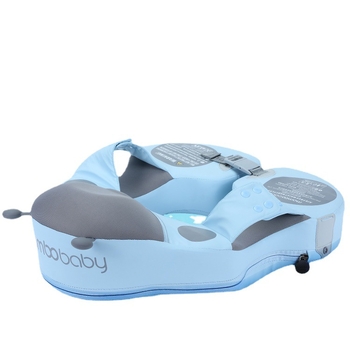 Baba úszógyűrű napvédő kialakítással és borulás elleni védelemmel, PU bevonat és belső PEARL FOAM, nyomtatott mintával