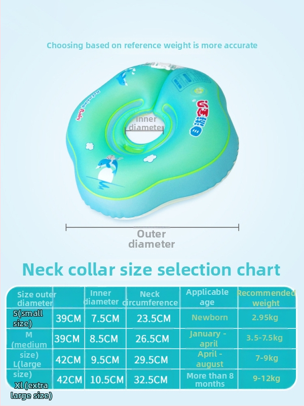 Dječji napuhnjeni plivački prsten s motivom latica, PVC, pogodna za plivanje i hodanje u vodi