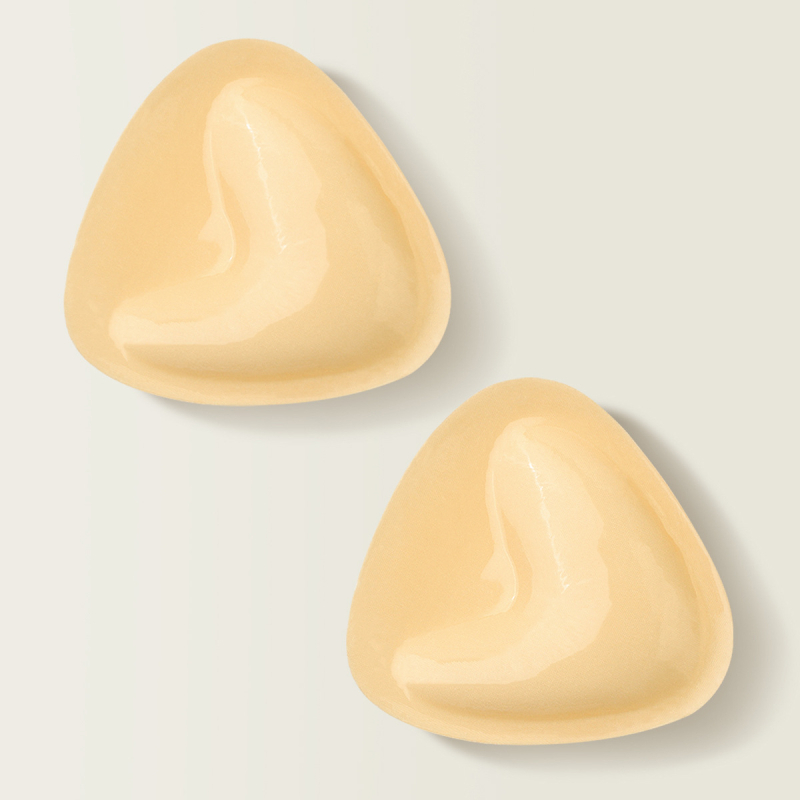 Independent neilona krūšu spilventiņi peldkostīmiem – pašlīmējoši, trīsstūra, divpusēji, krūšu veidošanai