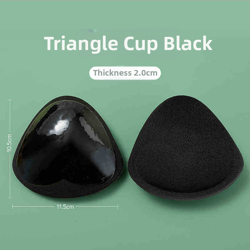 Independent neilona krūšu spilventiņi peldkostīmiem – pašlīmējoši, trīsstūra, divpusēji, krūšu veidošanai