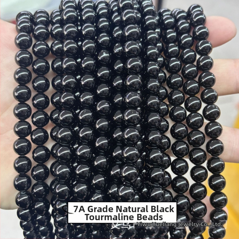 DIY ékszer gyöngyök turmalinból — természetes turmalin sorozat, vágás, csiszolás, polírozás, prémium stílus