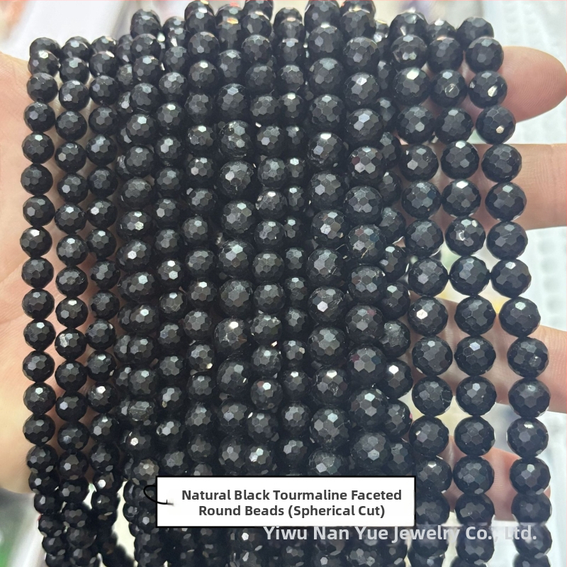 DIY ékszer gyöngyök turmalinból — természetes turmalin sorozat, vágás, csiszolás, polírozás, prémium stílus