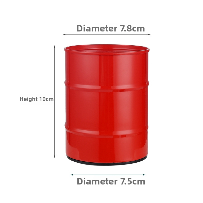 Set čašica za mućkanje kockica u obliku uljne bačve za bar i kućnu upotrebu, od plastike i željeza, tihi shaker sa sitom, za uzrast 14+, blister pakiranje