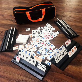 Plastična Mahjong-stil kartijska igra – interaktivna društvena stolna igra, potiče mentalni razvoj i koordinaciju ruka-oko; pakirano u vrećici.