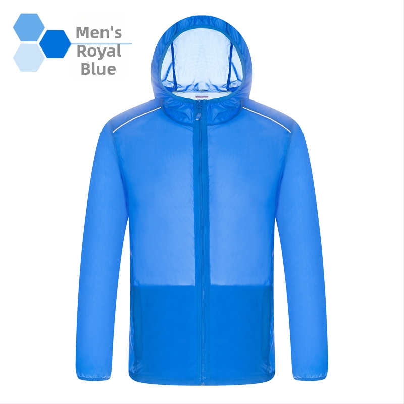 Ārējā vēja izturīgā jaka no neilona, ūdensizturīga, UPF15