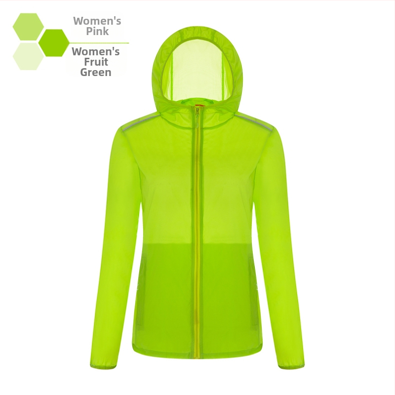 Ārējā vēja izturīgā jaka no neilona, ūdensizturīga, UPF15