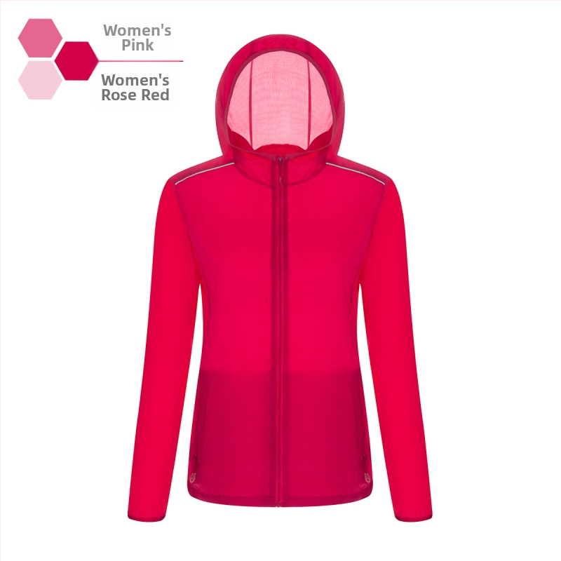 Ārējā vēja izturīgā jaka no neilona, ūdensizturīga, UPF15