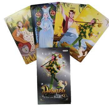 Tarot kártya készlet – Midsummer’s Son Dawn Star Nomadic Oracle, bevont papír, beltéri használat, Kínában készült, 14+