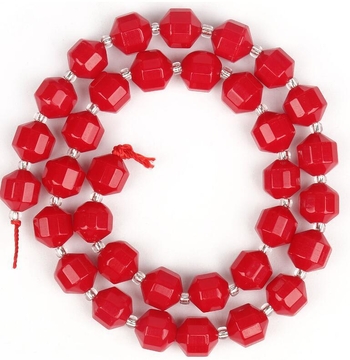 Faceted agatne kristalne perle za DIY nakit – dijelovi za narukvice