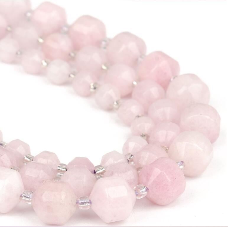 Faceted agatne kristalne perle za DIY nakit – dijelovi za narukvice