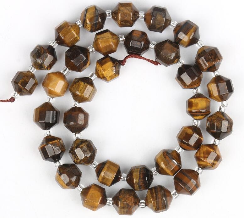 Faceted agatne kristalne perle za DIY nakit – dijelovi za narukvice