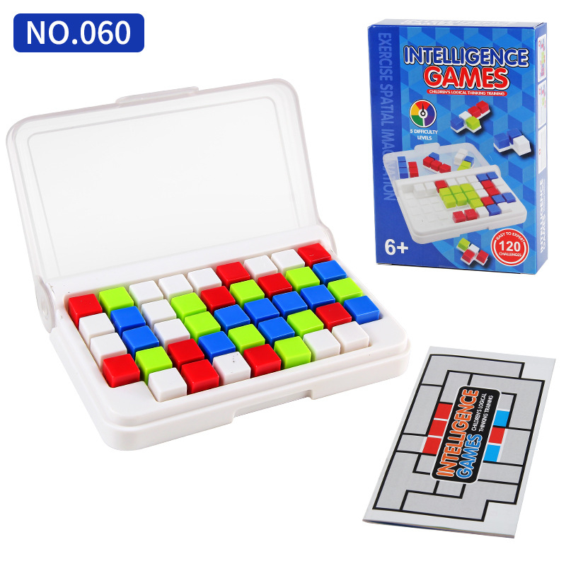 Plastična stolna puzzle igra s 3D perlicama, interaktivno za dvoje, DIY igračka